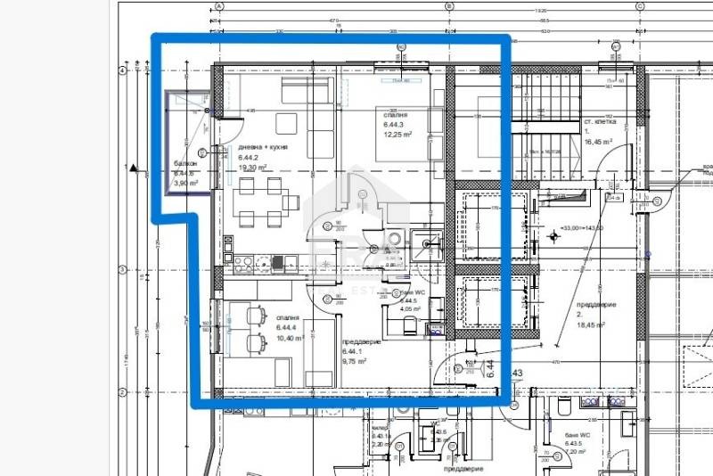 Προς πώληση  2 υπνοδωμάτια Βαρνα , Καισηεβα γραδηνα , 84 τ.μ | 74182056 - εικόνα [3]