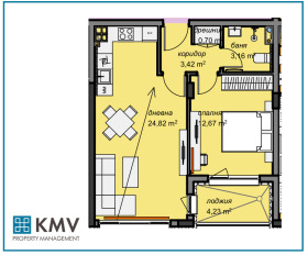 1 dormitorio Mladost 4, Sofia 1