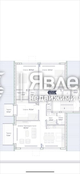 Продава 4-СТАЕН, гр. София, Симеоново, снимка 2 - Апартаменти - 54435748
