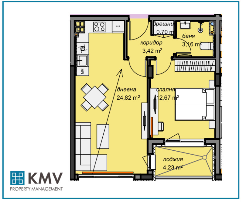 Продава 2-СТАЕН, гр. София, Младост 4, снимка 1 - Aпартаменти - 47188542