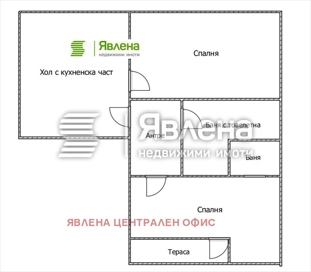 Till salu  2 sovrum Sofia , Centar , 85 kvm | 44603421 - bild [17]