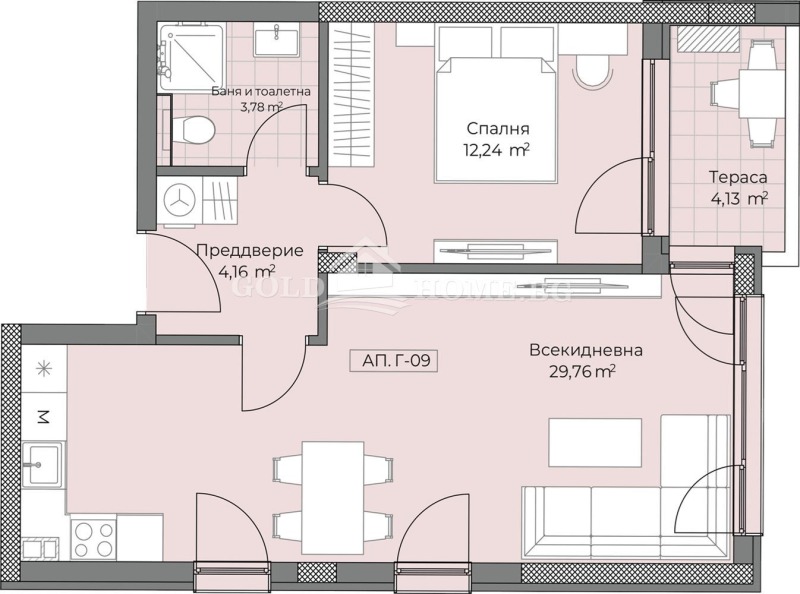 Na sprzedaż  1 sypialnia Plowdiw , Ostromila , 70 mkw | 92713489 - obraz [9]