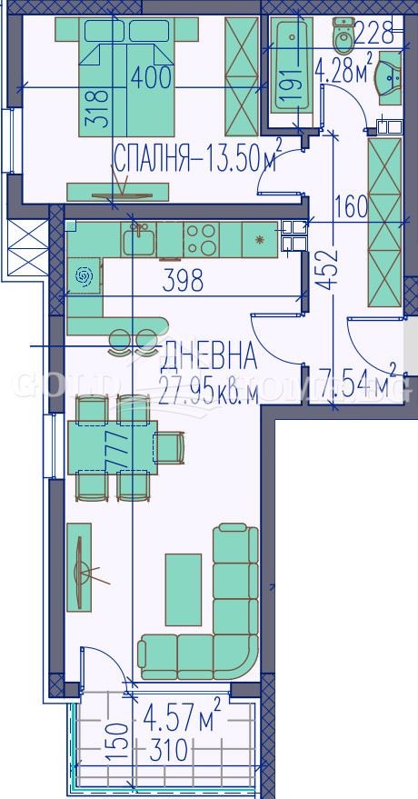 Продава 2-СТАЕН, гр. Пловдив, Каменица 2, снимка 5 - Апартаменти - 54822088
