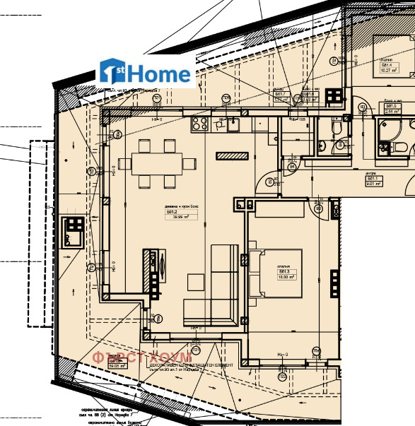 Продава 3-СТАЕН, гр. София, Малинова долина, снимка 14 - Aпартаменти - 49433253