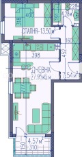 Продава  2-стаен град Пловдив , Каменица 2 , 76 кв.м | 73570269 - изображение [5]