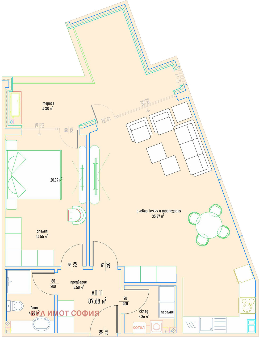 Продава 2-СТАЕН | Imot.bg — изображение 2