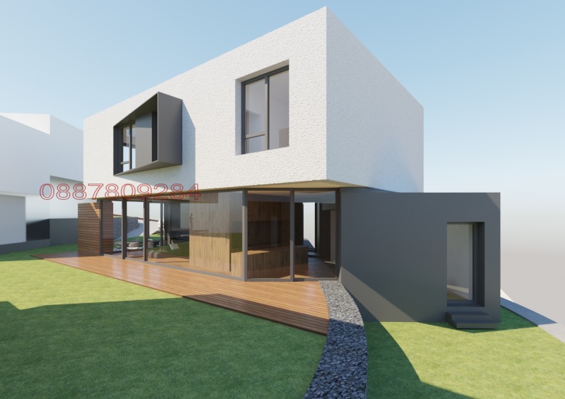 Продава КЪЩА, гр. София, с. Бистрица, снимка 3 - Къщи - 52781715