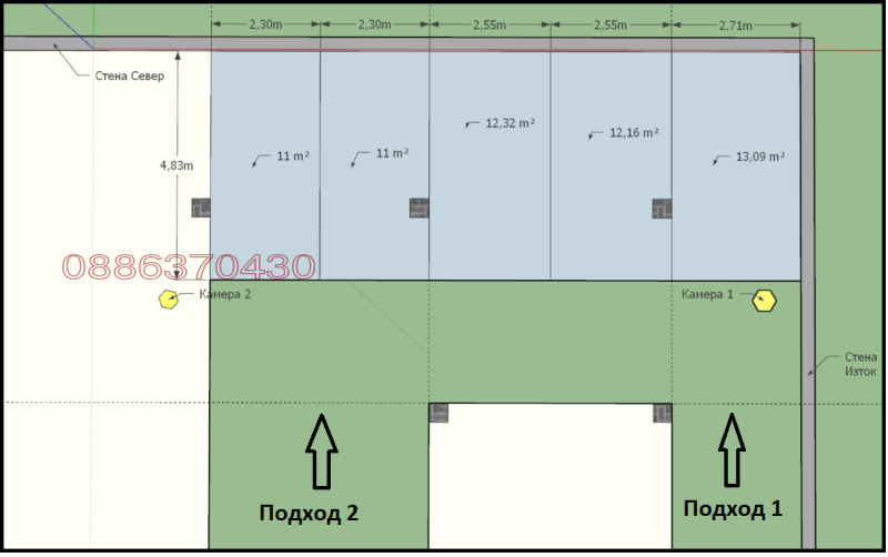 Продава ГАРАЖ, ПАРКОМЯСТО, гр. Варна, Кайсиева градина, снимка 1 - Гаражи и паркоместа - 48460223