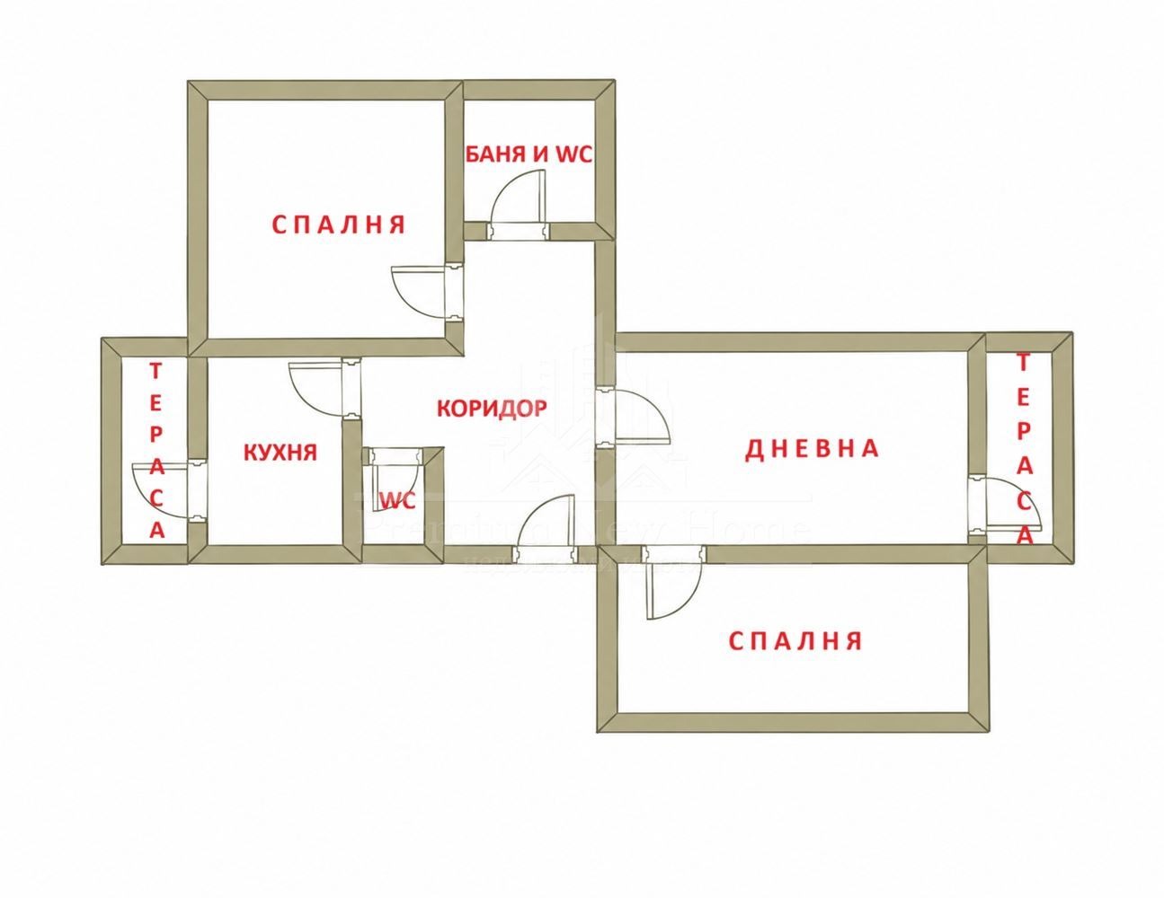 Продава 3-СТАЕН, гр. София, Стрелбище, снимка 3 - Апартаменти - 56680345