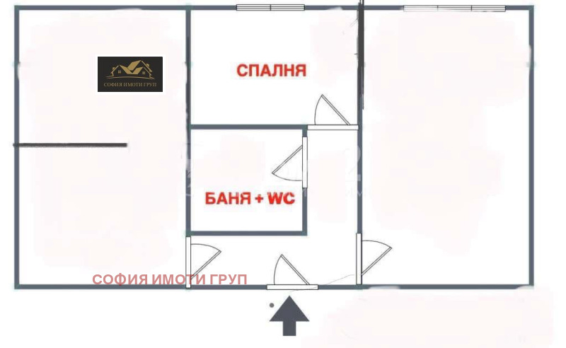 На продаж  1 спальня София , Света Троица , 65 кв.м | 39257172 - зображення [4]