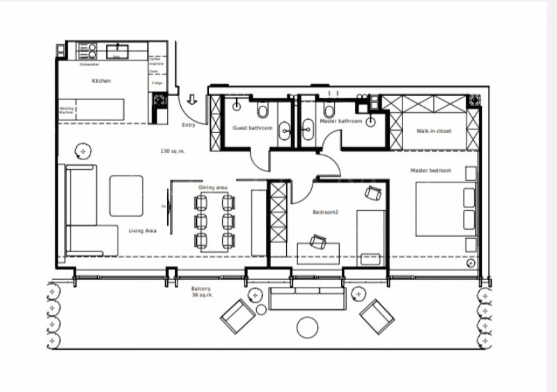 Продается  2 спальни София , Кръстова вада , 166 кв.м | 40083210 - изображение [16]