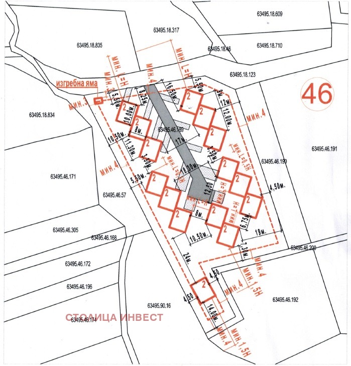 Satılık  Komplo bölge Veliko Tarnovo , Ruhovci , 6200 metrekare | 51830160 - görüntü [2]