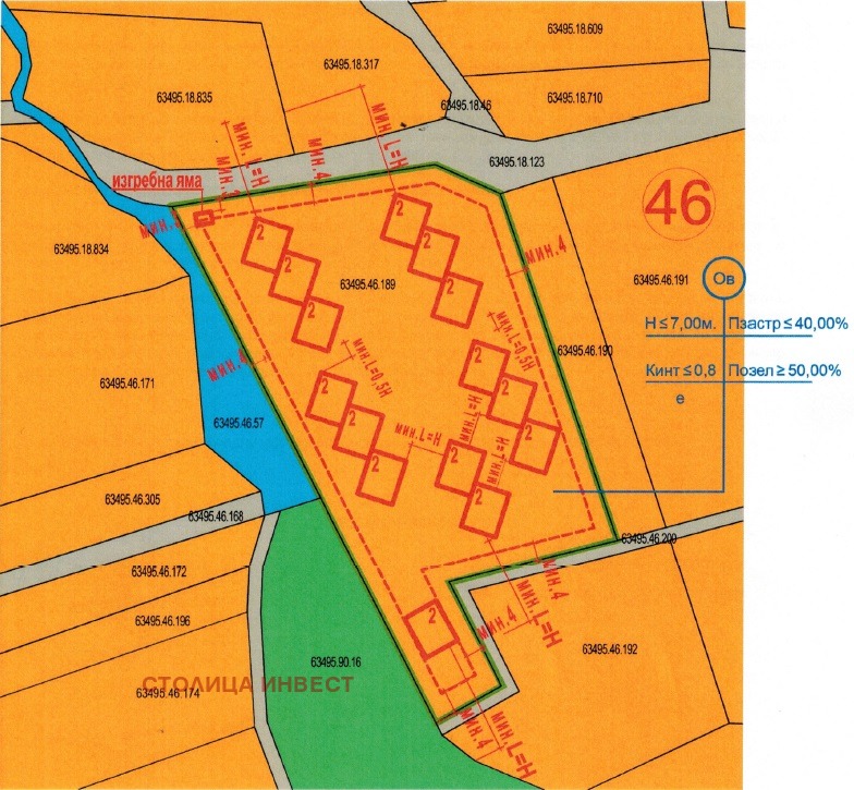 Продава ПАРЦЕЛ, с. Руховци, област Велико Търново, снимка 1 - Парцели - 48224628