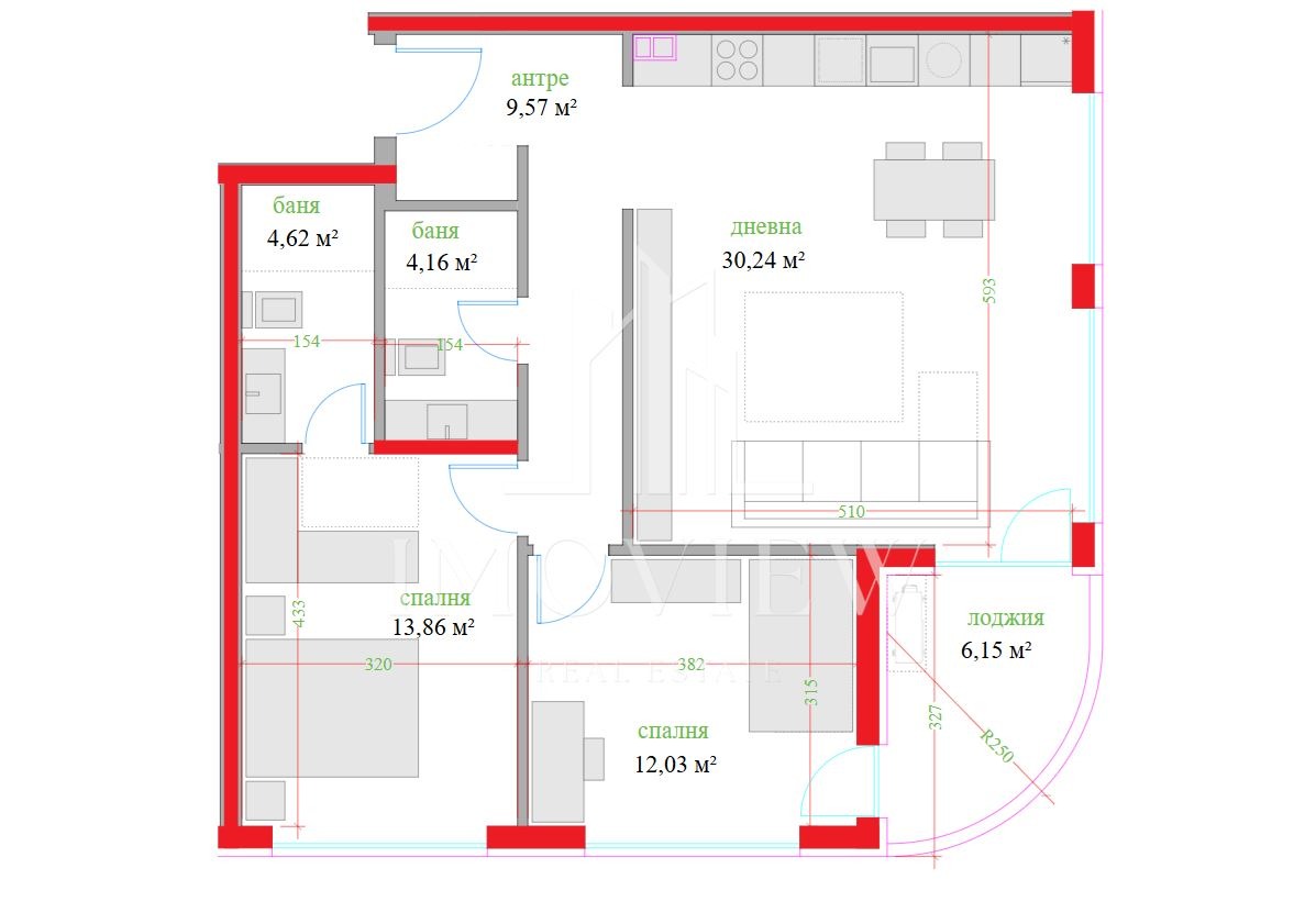 Продава 3-СТАЕН, гр. Варна, Трошево, снимка 10 - Апартаменти - 53923799