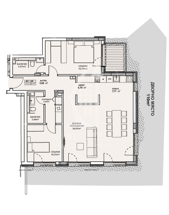 Продава 3-СТАЕН, гр. София, Павлово, снимка 11 - Aпартаменти - 47303895