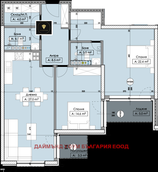 In vendita  2 camere da letto Plovdiv , Karshiiaka , 124 mq | 58362275 - Immagine [2]