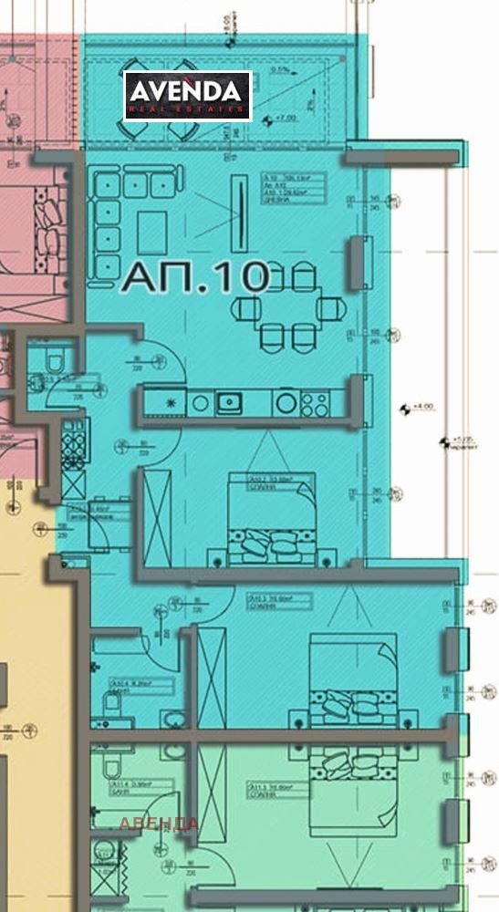Te koop  2 slaapkamers Sofia , Lozen , 131 m² | 93005464 - afbeelding [11]