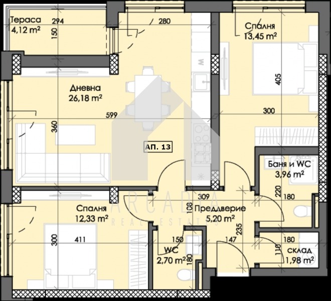 Продава 3-СТАЕН, гр. Пловдив, Тракия, снимка 2 - Апартаменти - 53451190