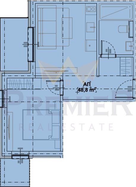À vendre  Studio région Bourgas , Primorsko , 36 m² | 70664903 - image [3]