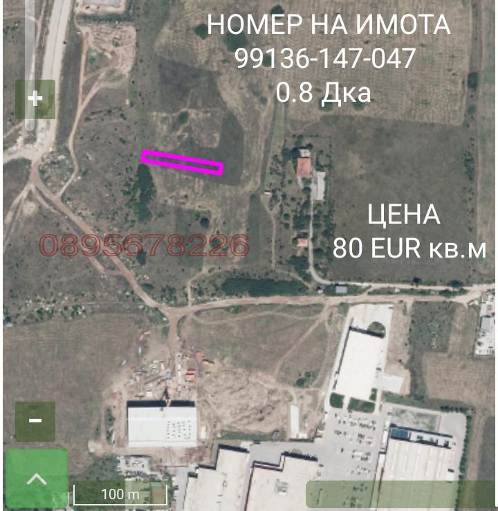 Продава ПАРЦЕЛ, гр. София, Враждебна, снимка 8 - Парцели - 53562642