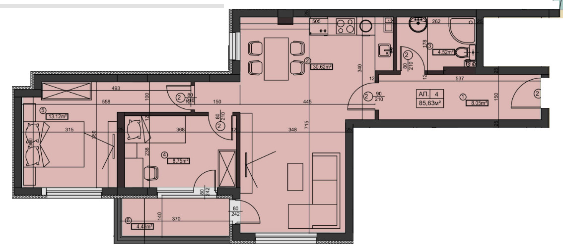 Продава 3-СТАЕН, гр. София, Студентски град, снимка 6 - Апартаменти - 53680171