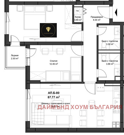 Te koop  2 slaapkamers Plovdiv , Kjutsjuk Parizj , 103 m² | 99922467 - afbeelding [2]