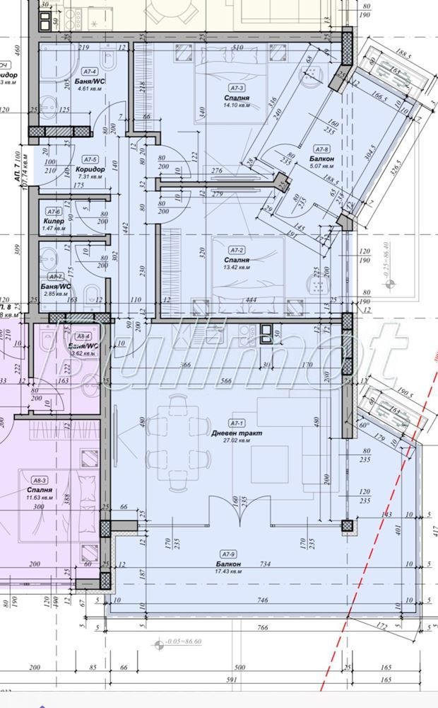 Продава  3-стаен град Варна , к.к. Чайка , 95 кв.м | 30544104 - изображение [2]