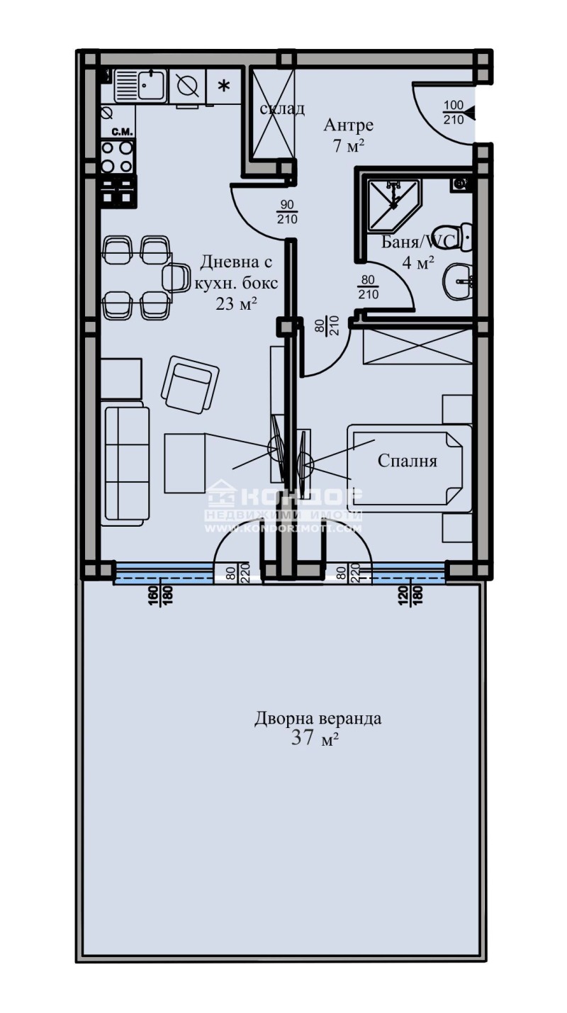 Продава 2-СТАЕН, гр. Пловдив, Въстанически, снимка 2 - Aпартаменти - 40869919