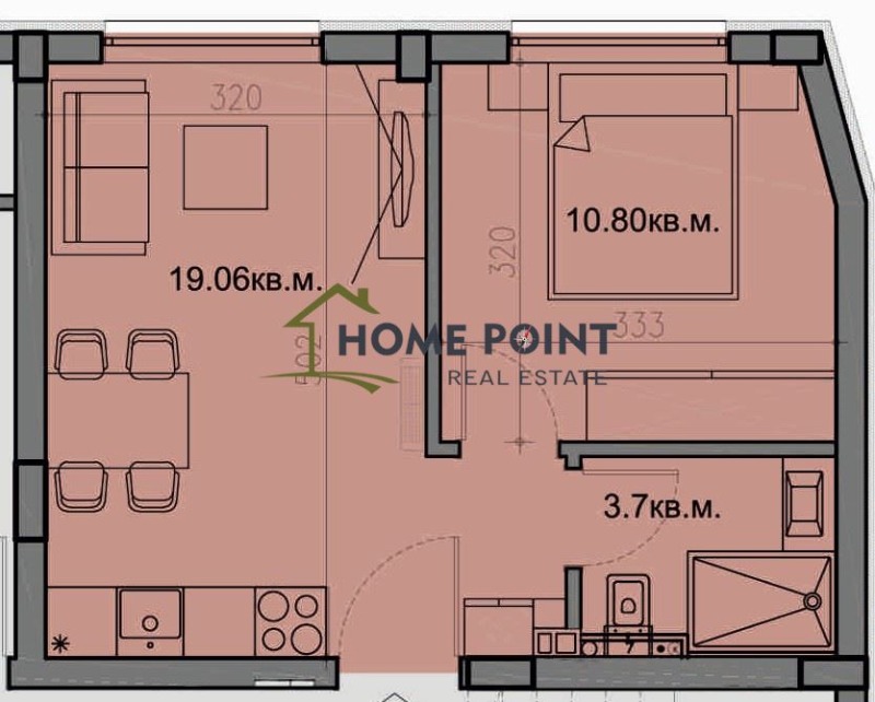 Zu verkaufen  1 Schlafzimmer Warna , Briz , 44 qm | 68591481 - Bild [3]