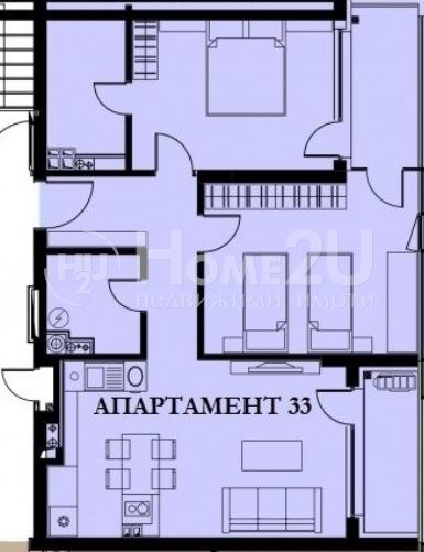 Na sprzedaż  2 sypialnie Sofia , Krastowa wada , 100 mkw | 91508878 - obraz [12]