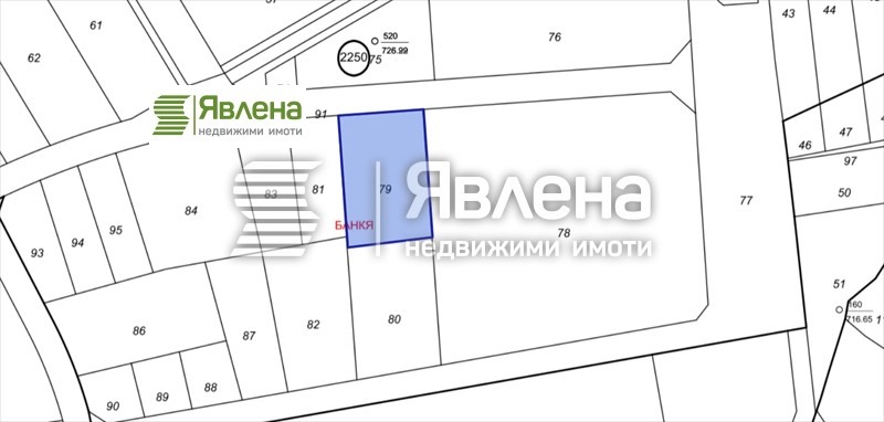 À venda  Trama Sofia , Bankia , 2310 m² | 23083755