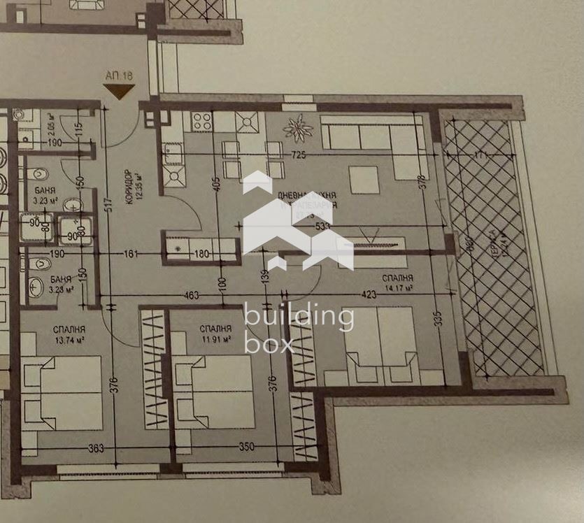 Продава 3-СТАЕН, гр. София, Манастирски ливади, снимка 14 - Апартаменти - 55663393