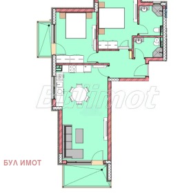 2 sypialnie Wladislaw Warnenczik 1, Warna 1