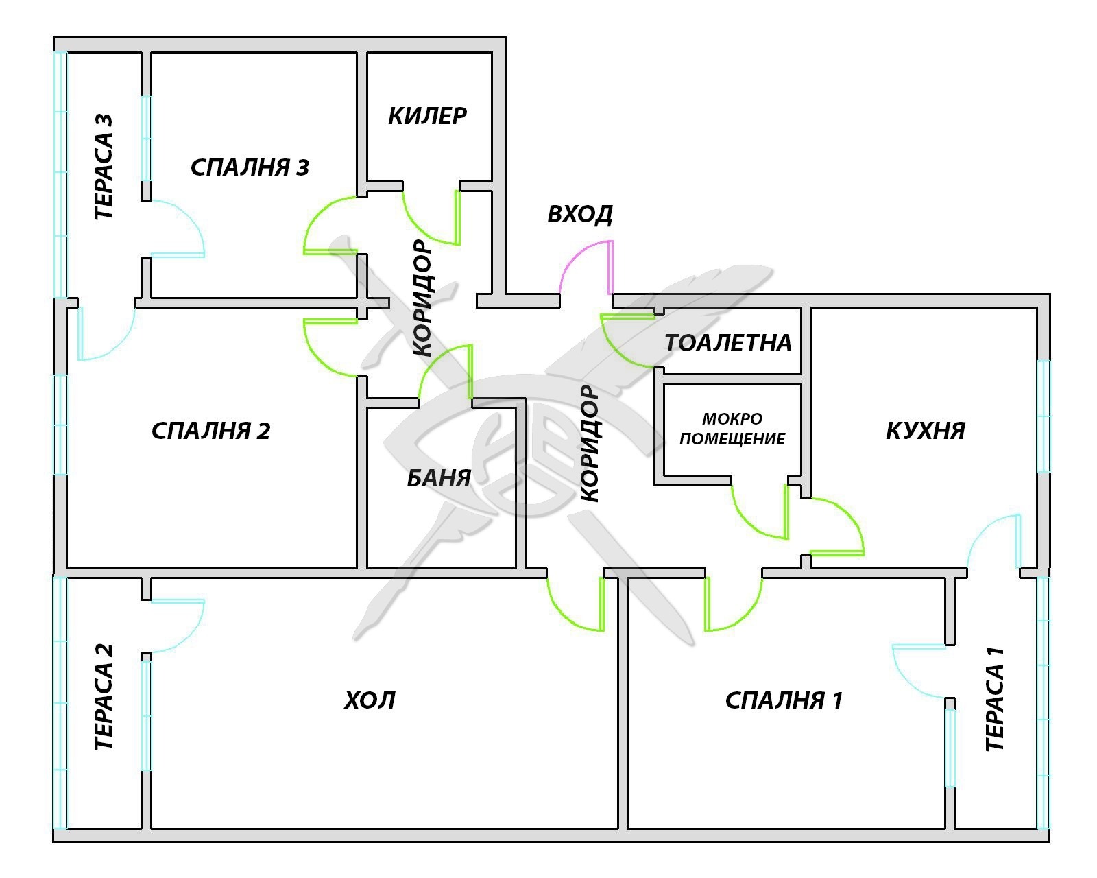 Продава МНОГОСТАЕН, гр. Бургас, област Бургас