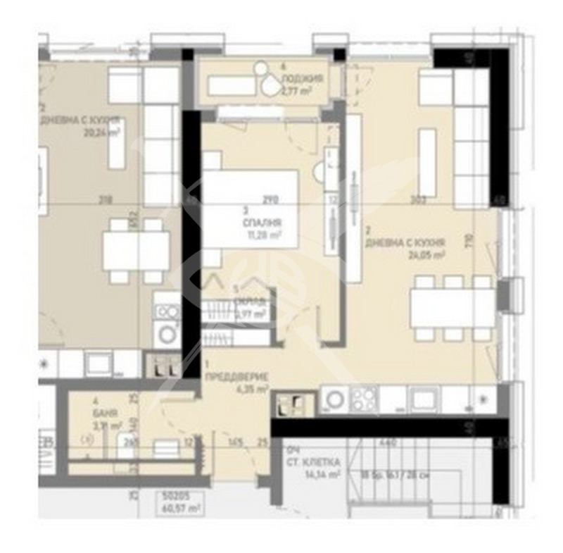 Продава 2-СТАЕН в град София, Банишора - 73 кв.м / 164 000 € » 320 756.12 лв., ЕКС НВД ООД