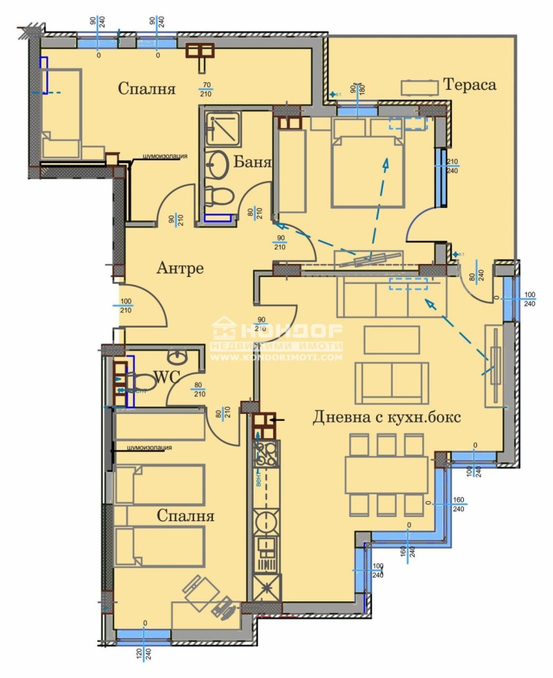 Продава МНОГОСТАЕН, гр. Пловдив, Център, снимка 14 - Апартаменти - 52364038