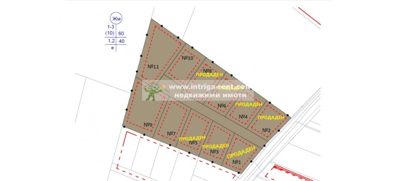 Te koop  Verhaallijn Chaskovo , Mladezjki chalm , 1293 m² | 81613965