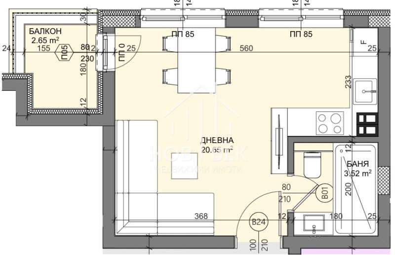 Na sprzedaż  Studio Warna , Wladislaw Warnenczik 1 , 38 mkw | 93801817 - obraz [4]