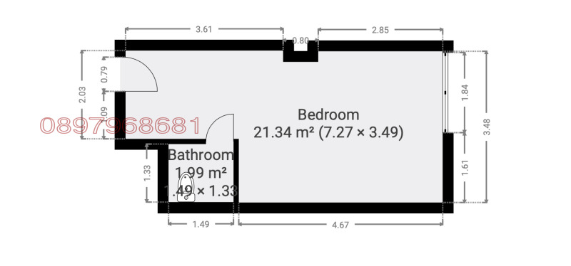 Продава 4-СТАЕН, гр. Русе, Мальовица, снимка 3 - Апартаменти - 52778849