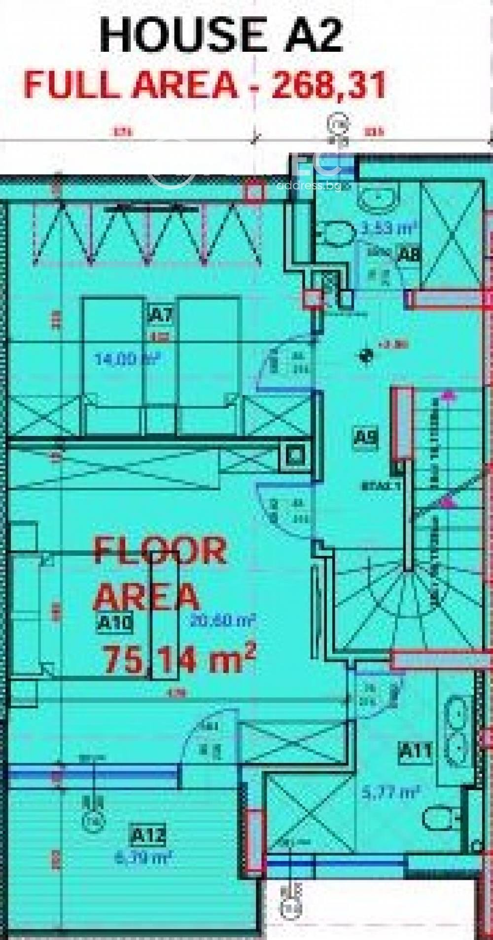 Продава КЪЩА, гр. София, Симеоново, снимка 14 - Къщи - 56565972