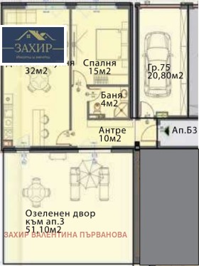 2-стаен град София, Модерно предградие 2