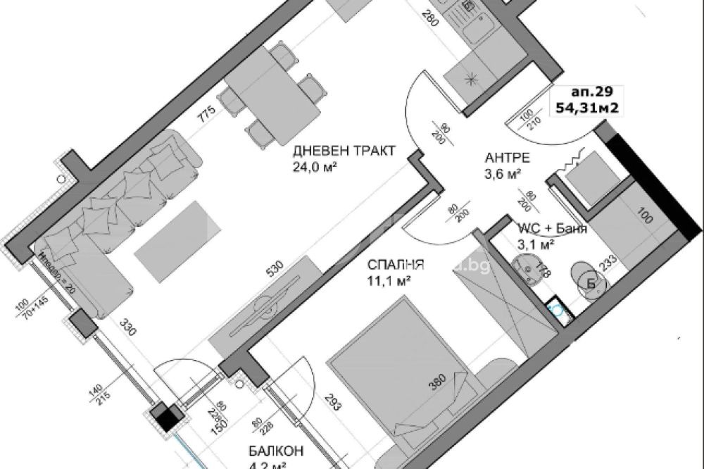 Продава 2-СТАЕН, гр. Варна, Владислав Варненчик 1, снимка 3 - Апартаменти - 54591361