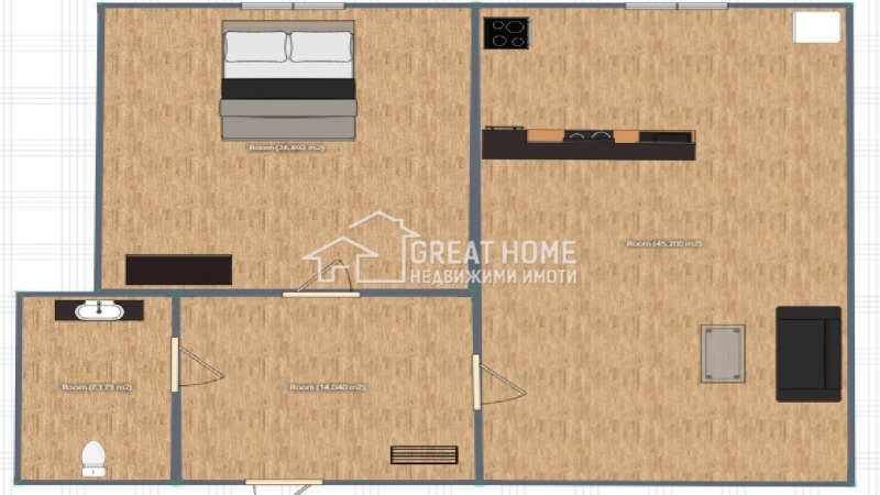 Продава 2-СТАЕН, гр. Търговище, Център, снимка 10 - Апартаменти - 52719154