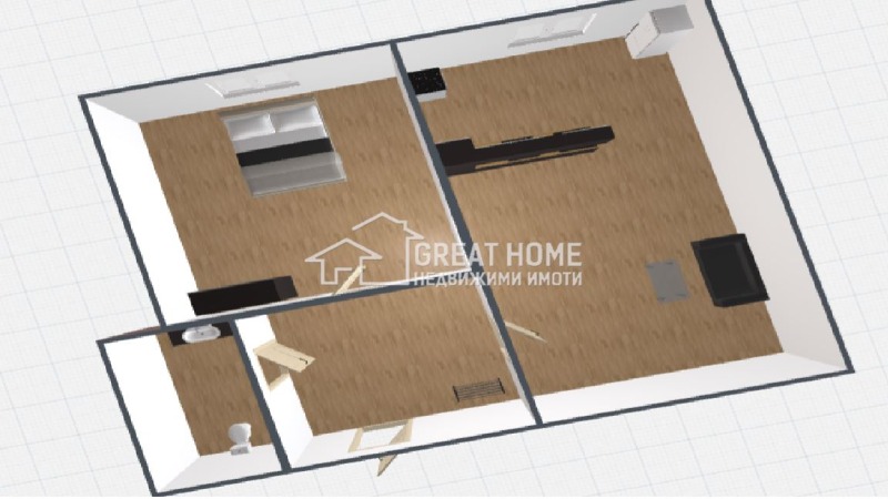 Продава 2-СТАЕН, гр. Търговище, Център, снимка 9 - Апартаменти - 52719154