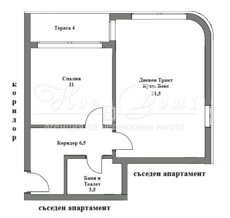 На продаж  1 спальня Варна , Окръжна болница-Генерали , 64 кв.м | 41453355