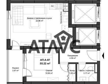 Satılık  1 yatak odası Plovdiv , Kyuçuk Parij , 65 metrekare | 15173756