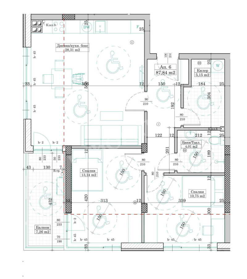 Продава  3-стаен град Варна , Левски 2 , 102 кв.м | 53012711 - изображение [2]