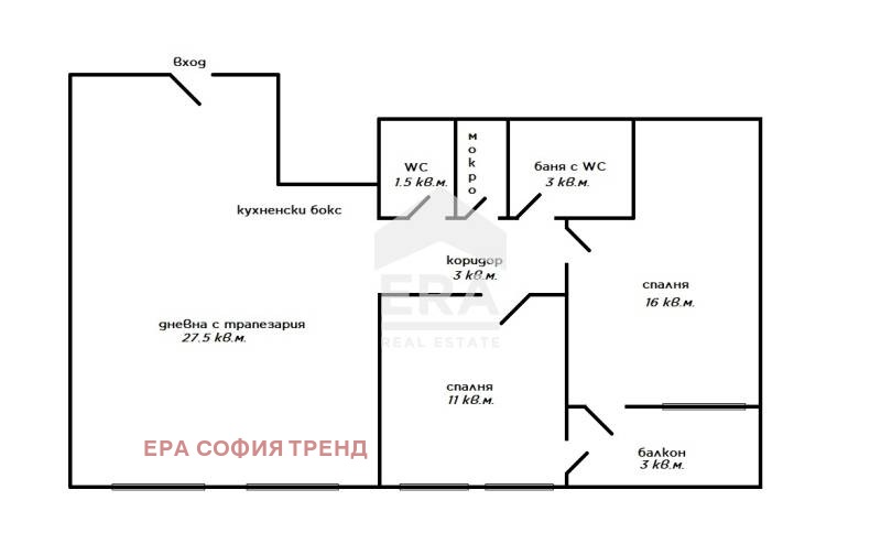 Продава  3-стаен град София , Банишора , 88 кв.м | 15100638 - изображение [16]