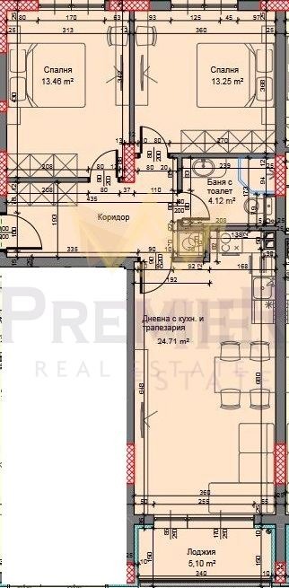 Προς πώληση  2 υπνοδωμάτια Βαρνα , Βαζραζδανε 3 , 95 τ.μ | 70128813 - εικόνα [13]