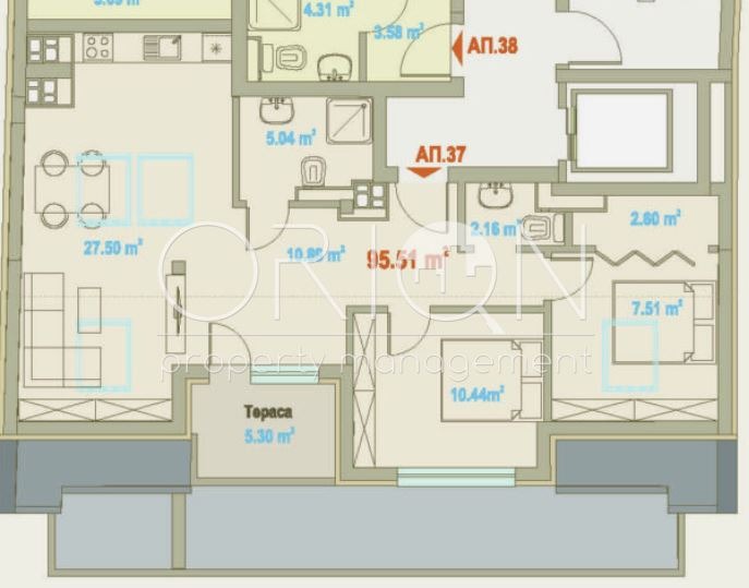 Продава 3-СТАЕН, гр. София, Център, снимка 4 - Апартаменти - 54256758